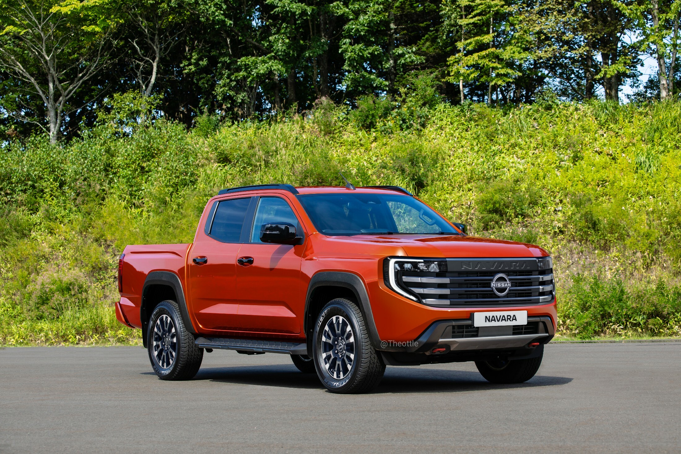 Tìm lốp cho xe bán tải Nissan Navara