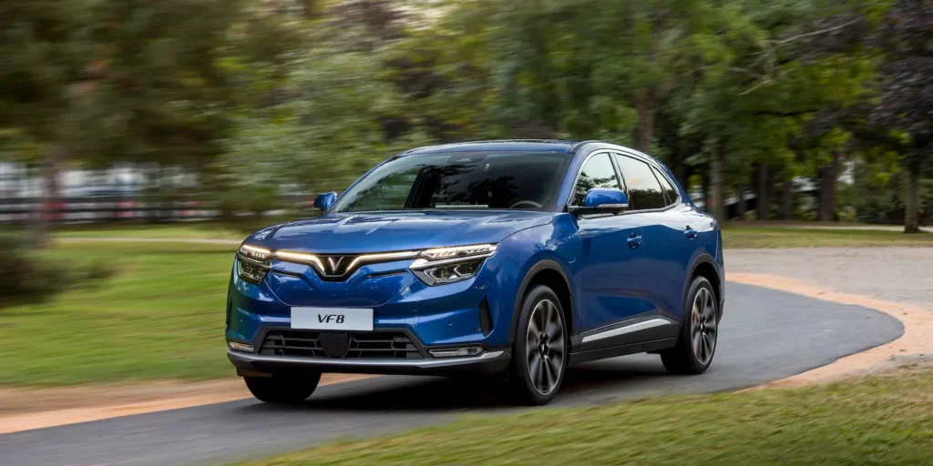 Lốp xe VinFast VF8 size chuẩn OE