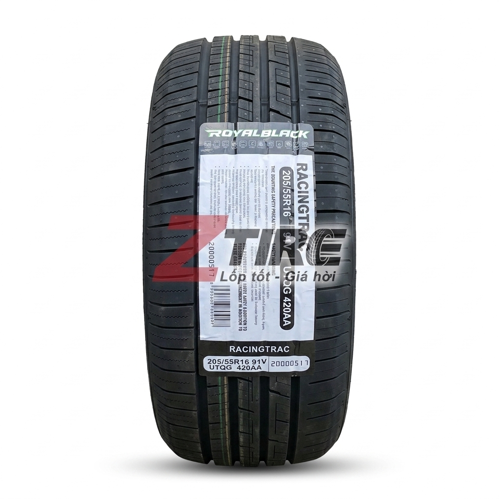 Lốp Royal Black Racing Trac 205/55R16 91V chính hãng